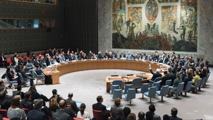 Una sesión del Consejo de Seguridad de las Naciones Unidas (CSNU).