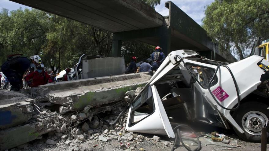 Daños materiales de un sismo en México, 22 de marzo de 2012.