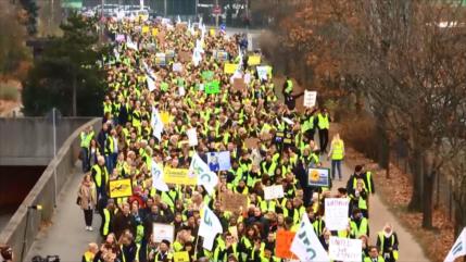 Miles de pasajeros alemanes sufren por una huelga de trabajadores
