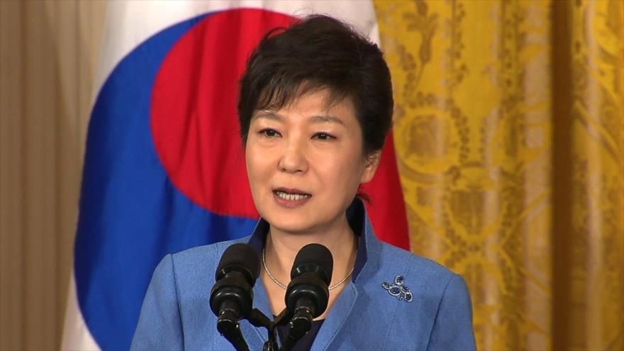 La presidenta de Corea del Sur, Park Geun-hye.