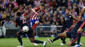 Atlético de Madrid gana al Bayern de Múnich en la ida de Champion