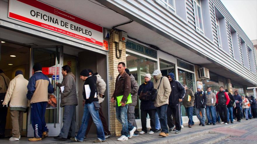 La oficina de empleo en España.