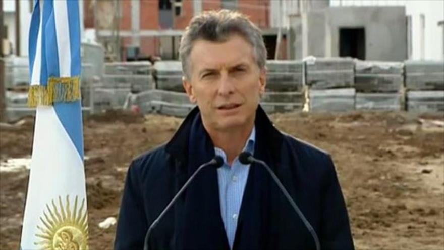 Macri ve la ley antidespidos del Senado argentino una ‘’política equivocada’’