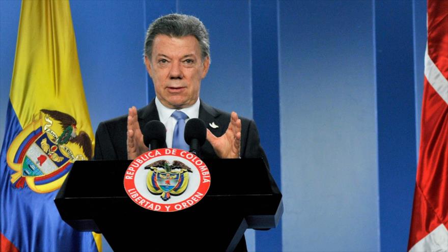 El presidente colombiano, Juan Manuel Santos.