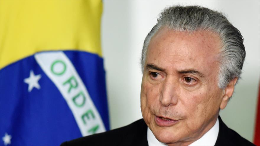 El vicepresidente de Brasil, Michel Temer.

