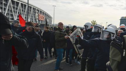 400 activistas detenidos en Alemania por enfrentarse al islamófobo AfD