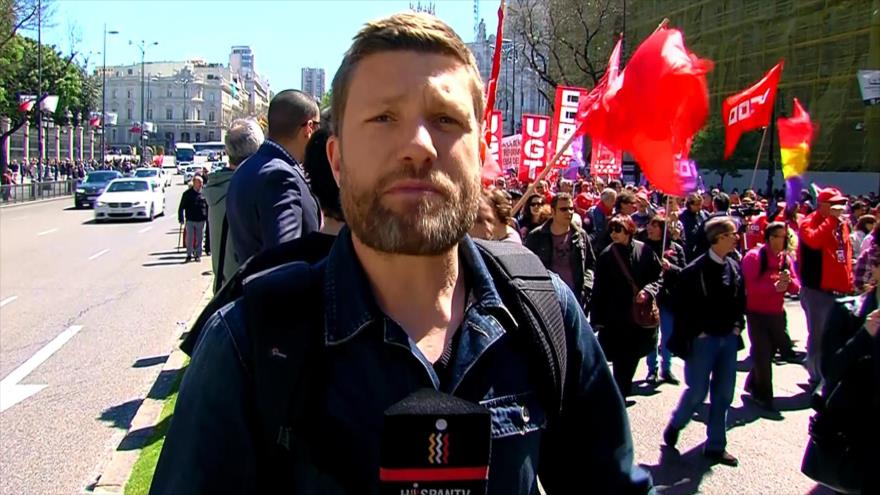 Líderes sindicales piden a españoles que voten por el cambio el próximo 26 de junio