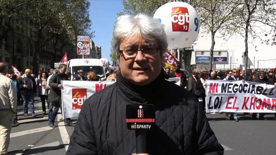 Movilizaciones en Francia en el Día del Trabajo