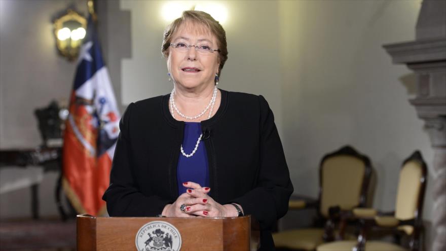 La presidenta de Chile, Michelle Bachelet.