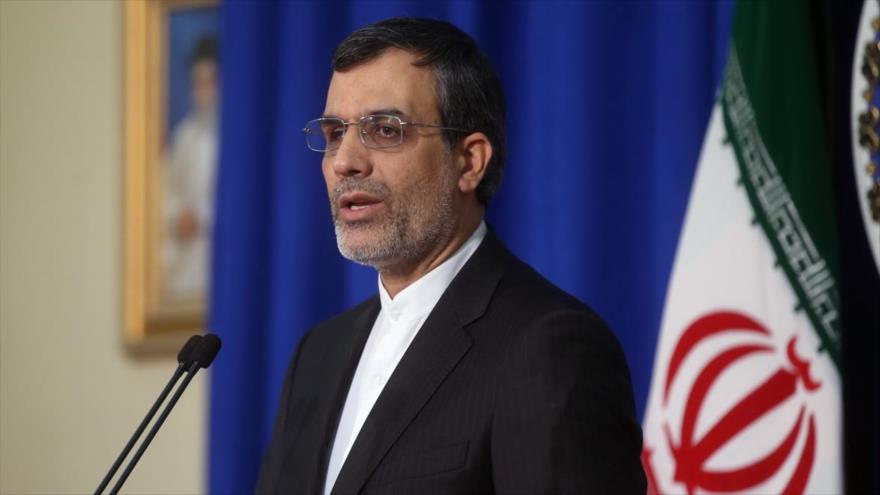 Husein Yaberi Ansari, portavoz de la Cancillería de Irán.