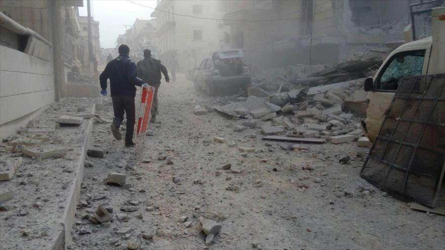 Ataque terrorista en Alepo deja 7 muertos y 35 heridos