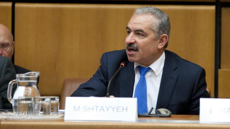 El presidente del Consejo Económico Palestino para la Investigación y el Desarrollo (PECDAR, por sus siglas en inglés), Mohamad Shtayyeh.