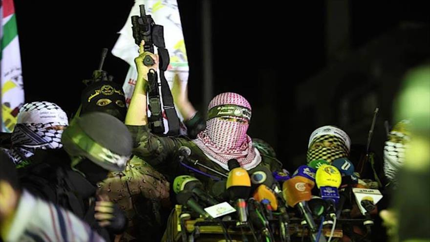 Abu Obaida, el portavoz de las Brigadas de Ezzedin al-Qassam, brazo armado del Movimiento de Resistencia Islámica Palestina (HAMAS). 