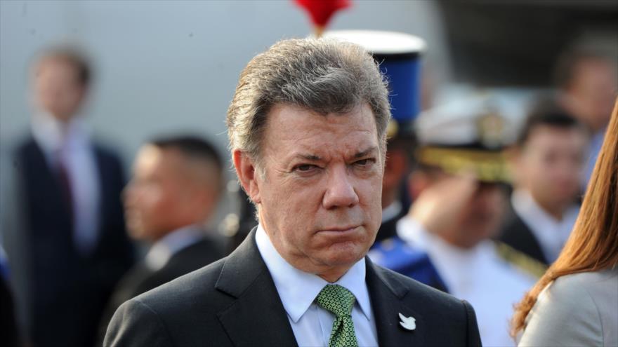El presidente colombiano, Juan Manuel Santos.