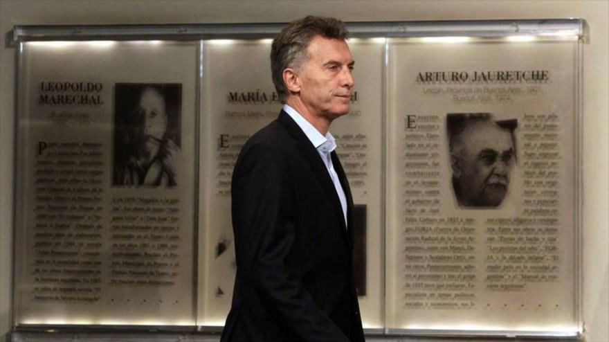 El presidente argentino, Mauricio Macri.