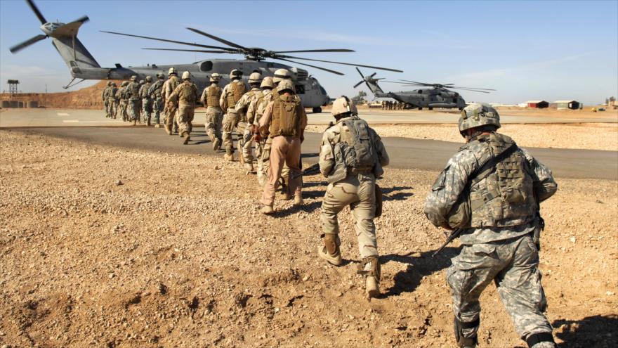 Fuerzas militares de EE.UU. en Irak.