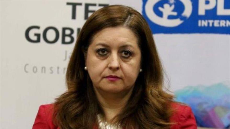La ministra de Educación de Paraguay, Marta Lafuente. 