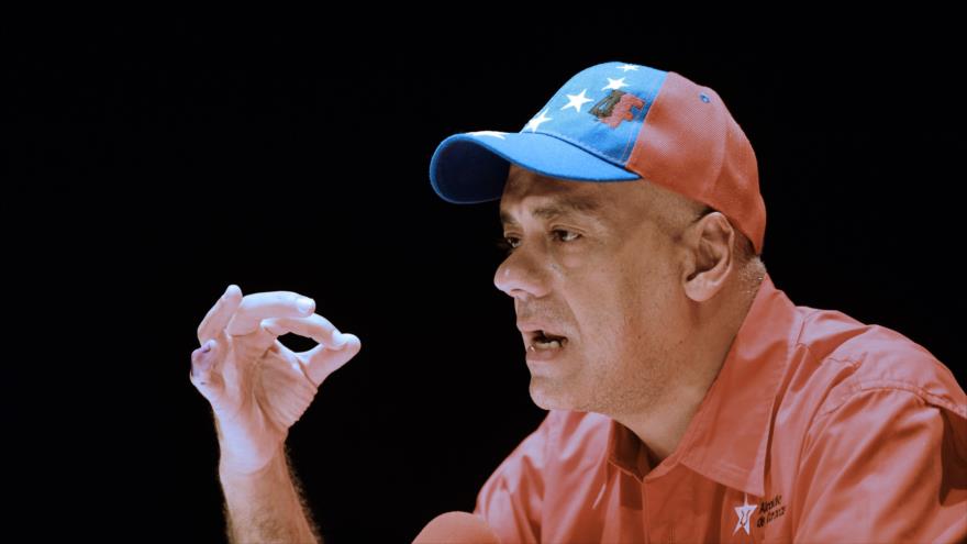 Vicepresidente del Partido Socialista Unida de Venezuela (PSUV) y alcalde de Caracas (capital), Jorge Rodríguez.