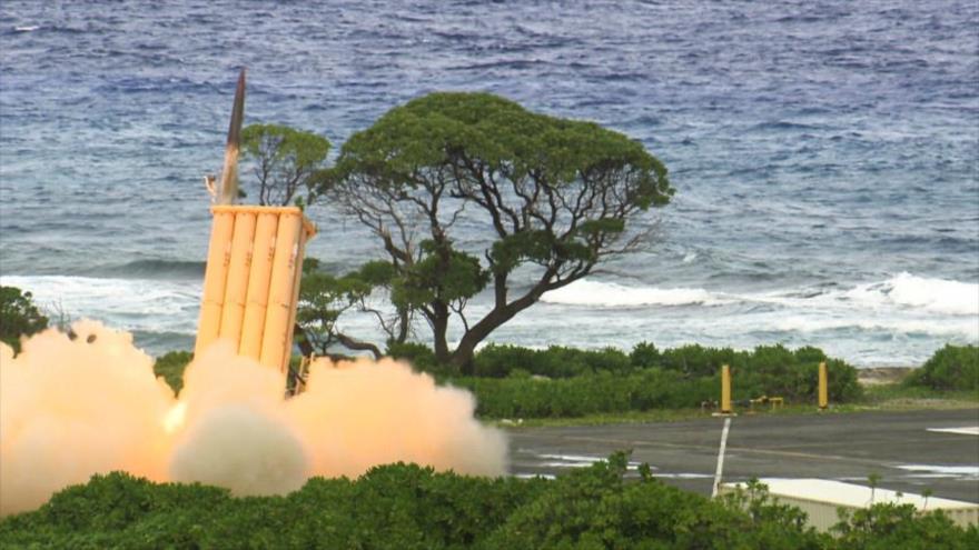 El sistema estadounidense antimisiles THAAD.