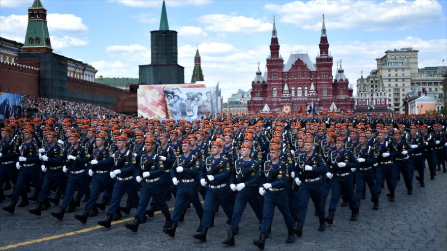 VIDEO: Rusia ensaya desfile por su gran victoria en la II Guerra Mundial