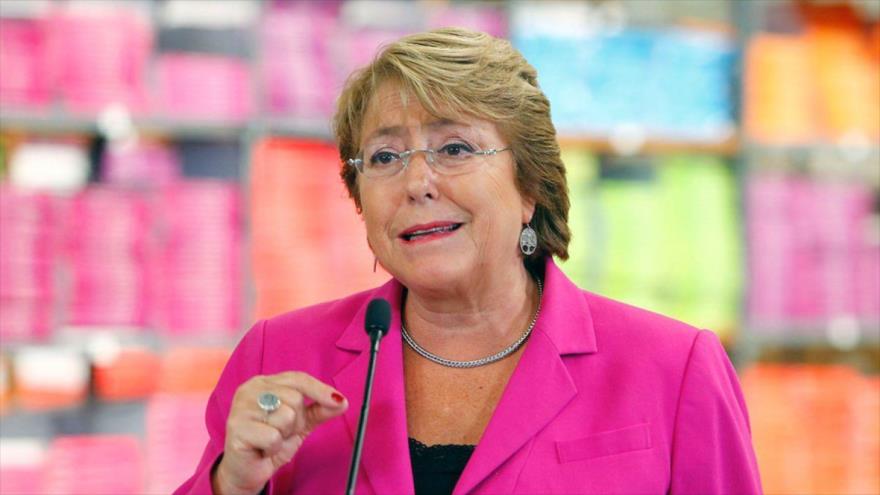 La presidenta de Chile, Michel Bachelet.