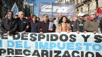 La mitad de trabajadores argentinos teme perder su trabajo