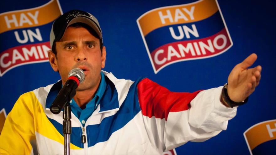 El líder opositor y gobernador del estado venezolano de Miranda, Henrique Capriles.