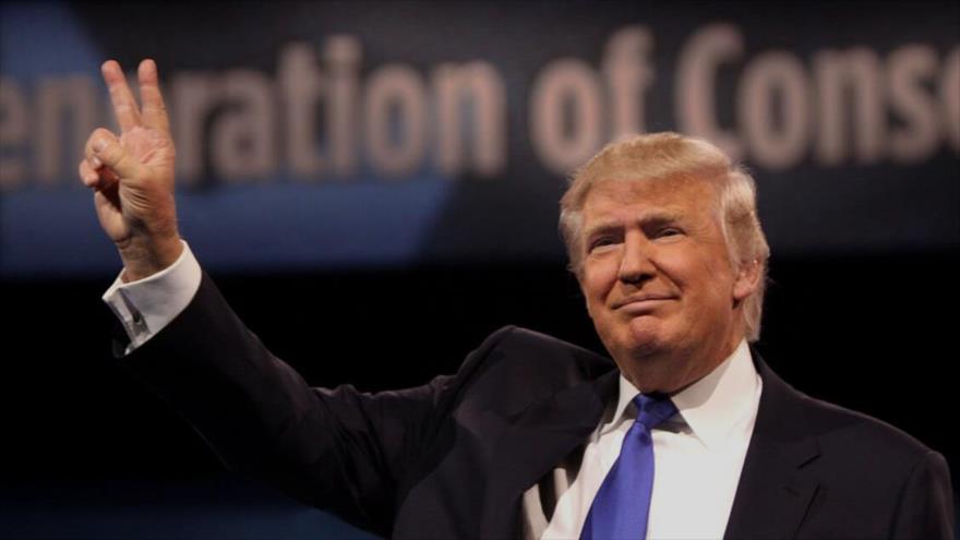 El candidato republicano Donald Trump.
