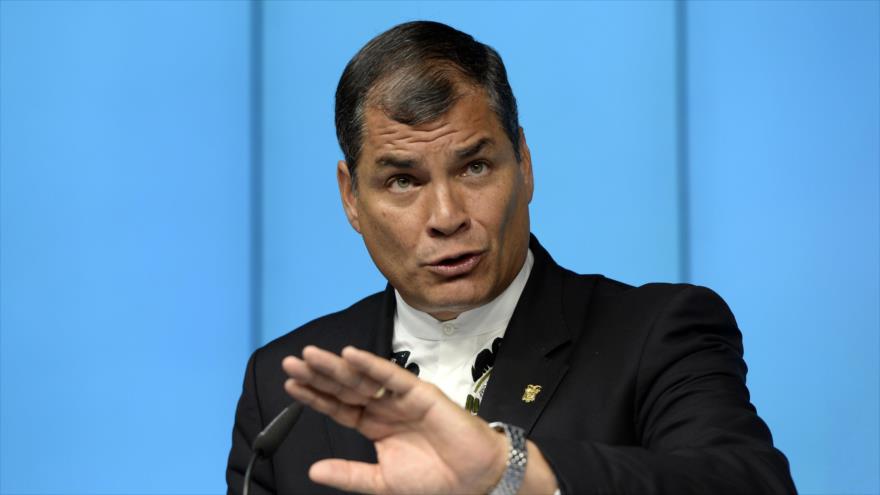 El presidente de Ecuador, Rafael Correa.