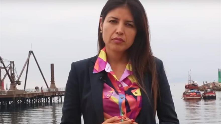 La alcaldesa de la ciudad chilena de Antofagasta, Karen Rojo. 11 de mayo de 2016