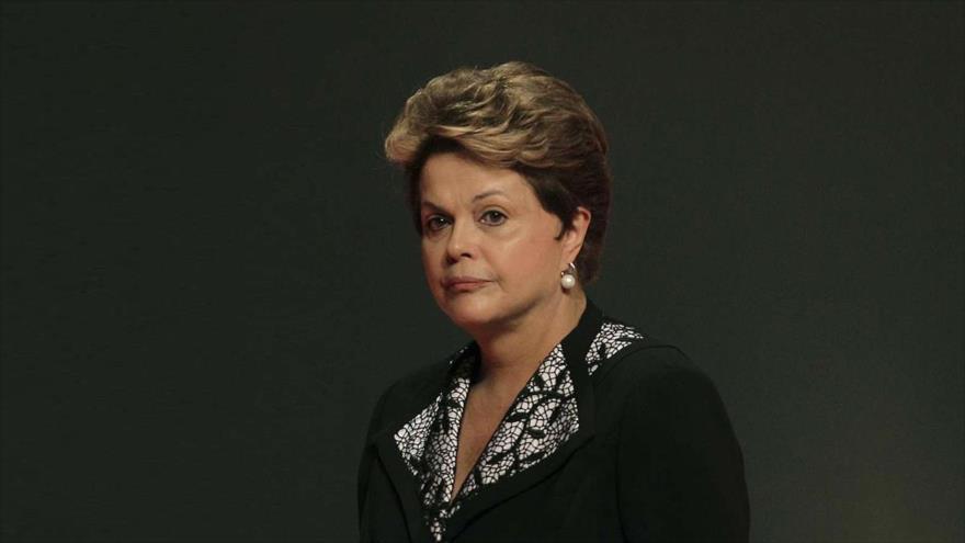 Dilma Rousseff, presidenta de Brasil. 