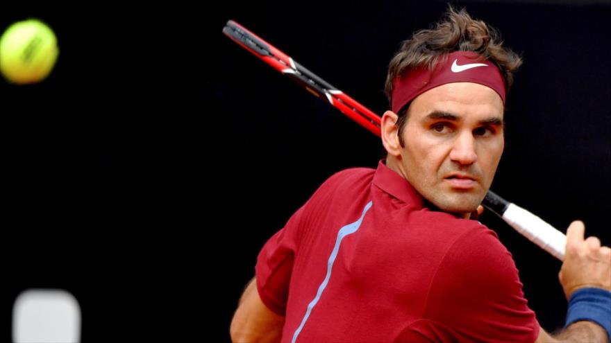 Federer se despide de Masters 1000 de Roma en octavos de final