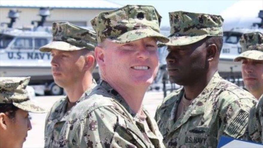 Eric Rasch, el oficial ejecutivo del Escuadrón 3 Fluvial Costero de la Armada estadounidense.