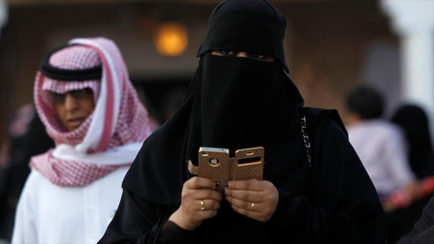 Mujer saudí.
