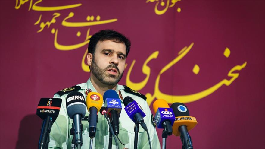 Said Montazerolmahdi, portavoz de la Policía de Irán.