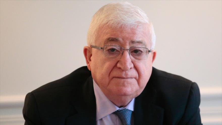 El presidente de Irak, Fuad Masum.