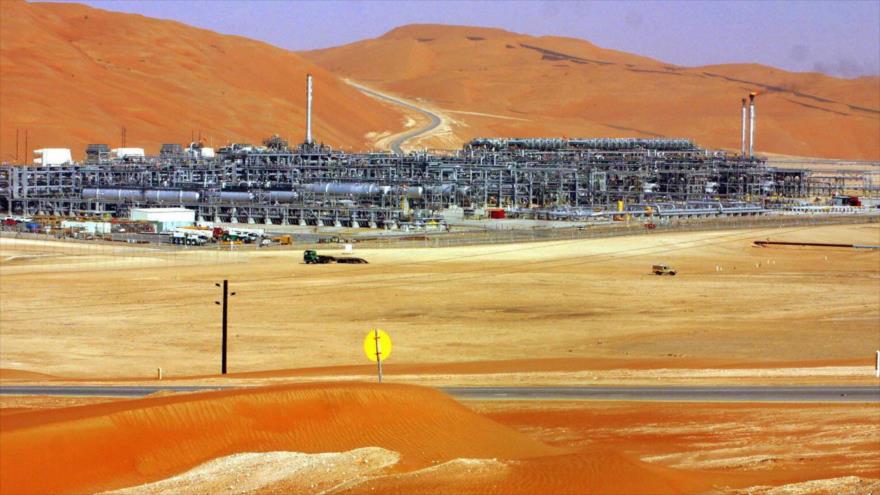 Un campo petrolífero saudí.
