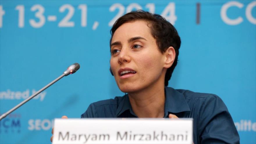 Maryam Mirzajani, matemática iraní de 39 años.