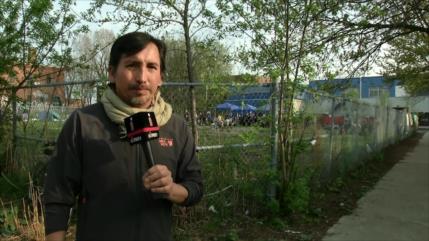 Canadienses ocupan terrenos para exigir más viviendas sociales 