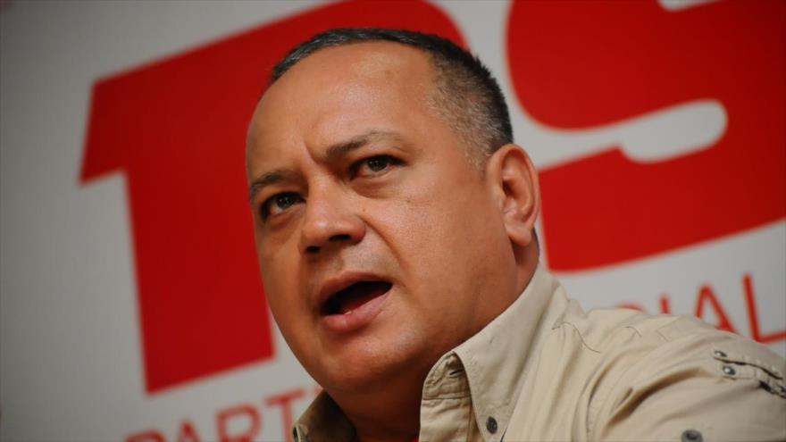 El vicepresidente del gobernante Partido Socialista Unido de Venezuela (PSUV), Diosdado Cabello.