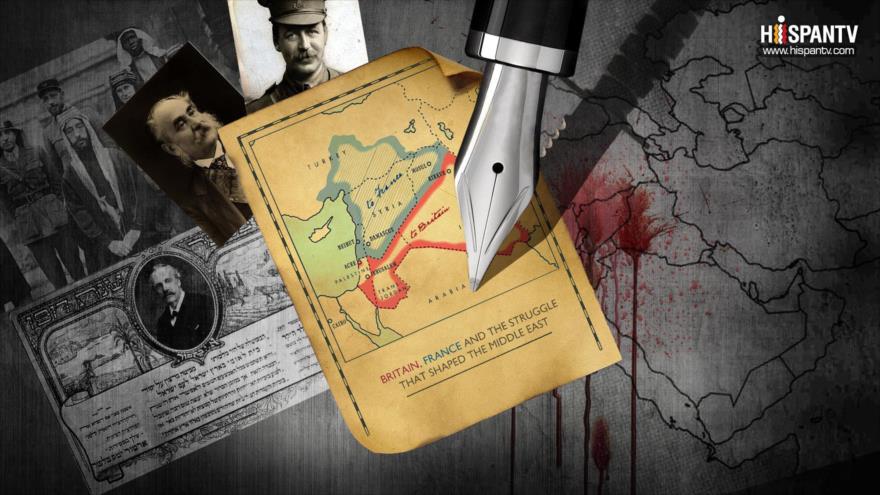 Acuerdo Sykes-Picot: Tres diseños para una historia de dominio y traición