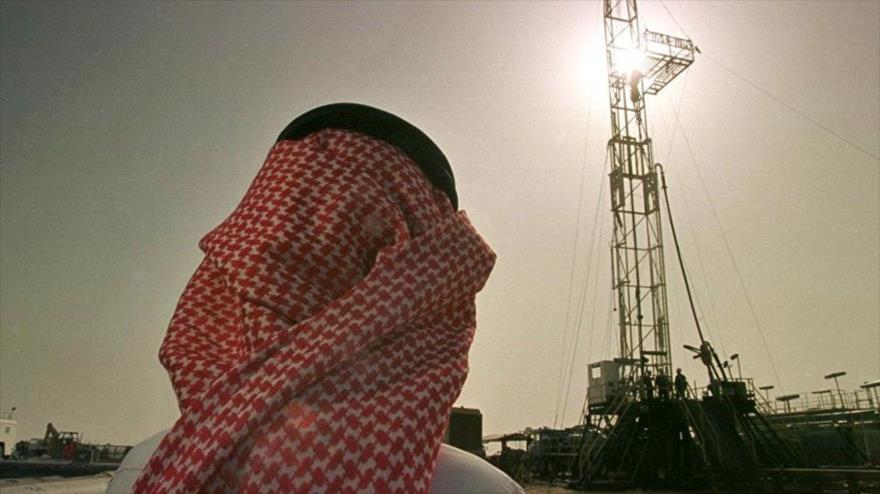 Un campo petrolífero de la estatal petrolera saudí Aramco.