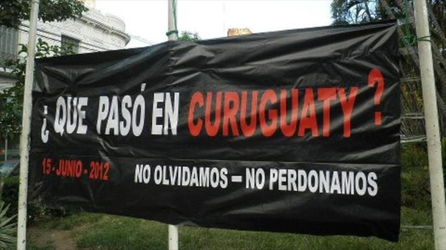 En la masacre de Curuguaty en Paraguay 17 personas murieron, entre ellos 11 campesinos y 6 policías, 15 de junio de 2012.