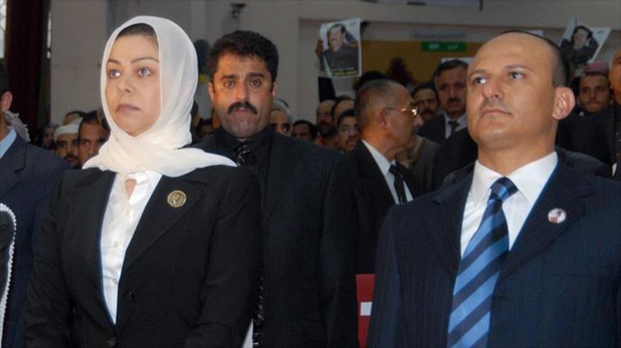Raqad Saddam Husein, la hija del ex dictador iraquí 