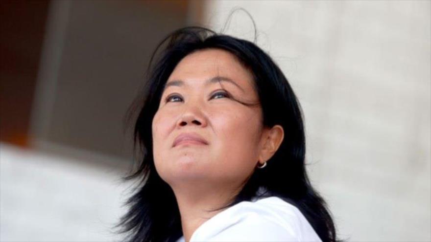 La candidata presidencial peruana por Fuerza Popular, Keiko Fujimori.