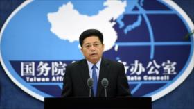 China vuelve a advertir a Taiwán sobre ambiciones independentistas