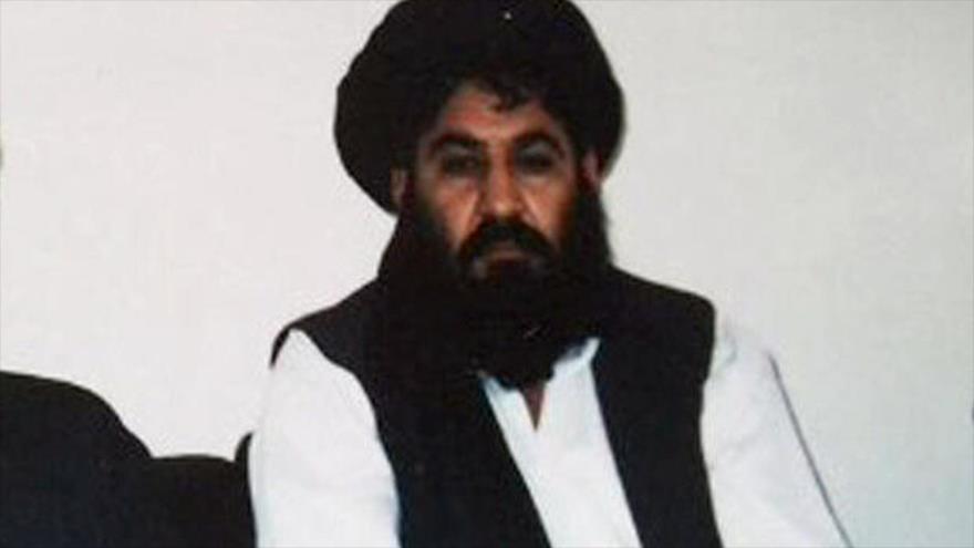 El líder de Talibán, Mulá Ajtar Mohamad Mansur.