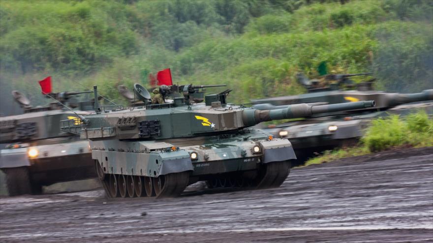Tanques Leopard-2 del Ejército de Alemania.