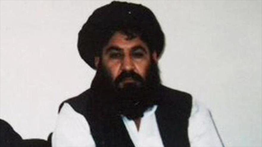El líder abatido de Talibán, Mulá Ajtar Mansur.