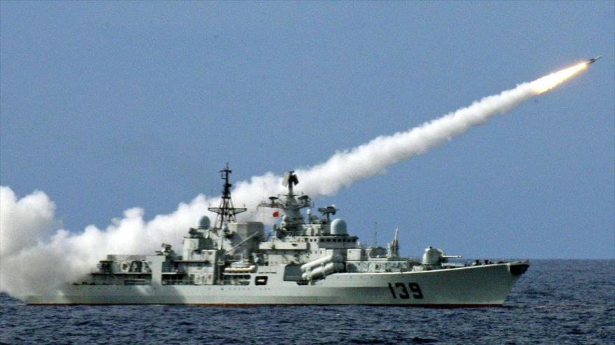 VIDEO: China realiza masivas maniobras navales en el Pacífico